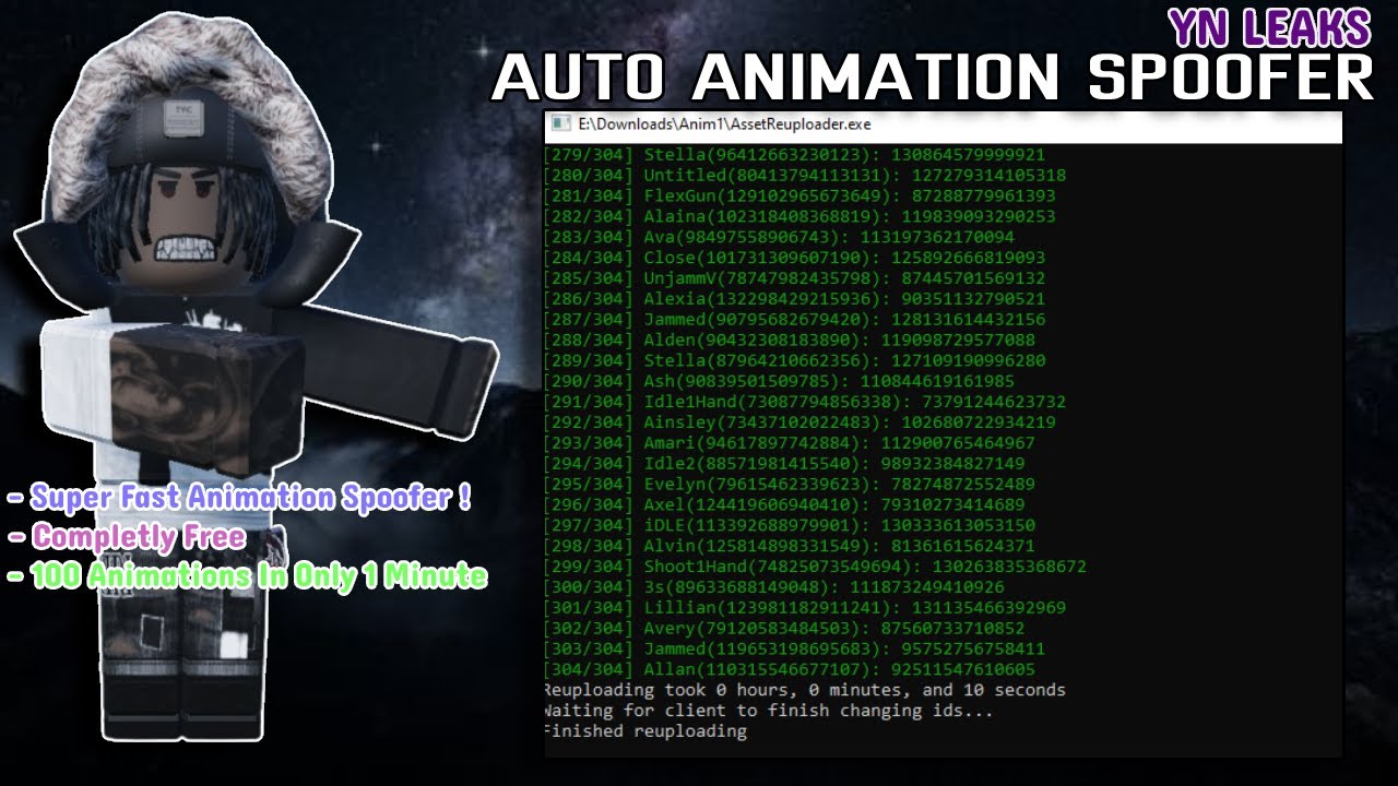 [FREE] ROBLOX AUTO ANIMATION SPOOFING [FIXED] [RBX]