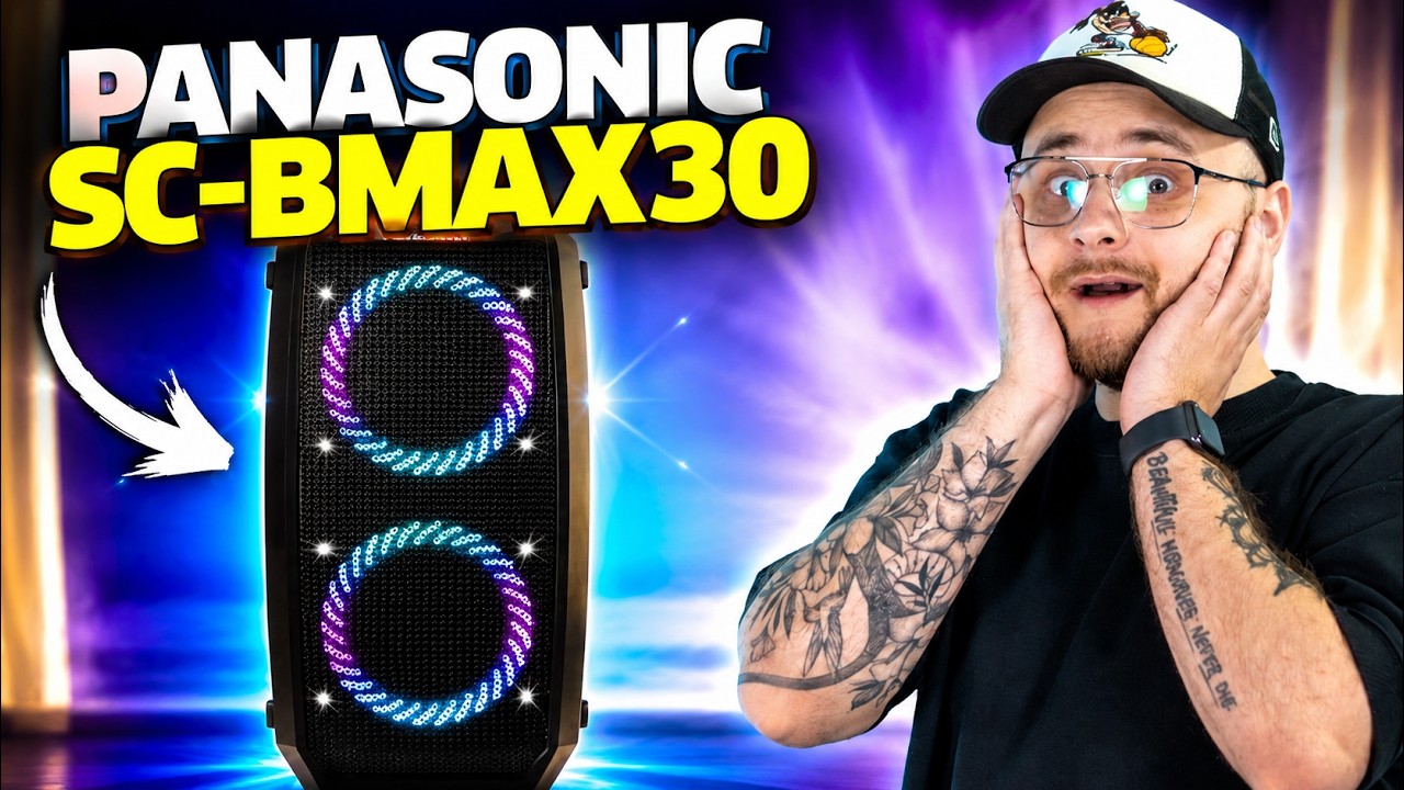 Panasonic SC-BMAX30 &ndash; potężny głośnik na każdą imprezę! #Panasonic #BMAX30