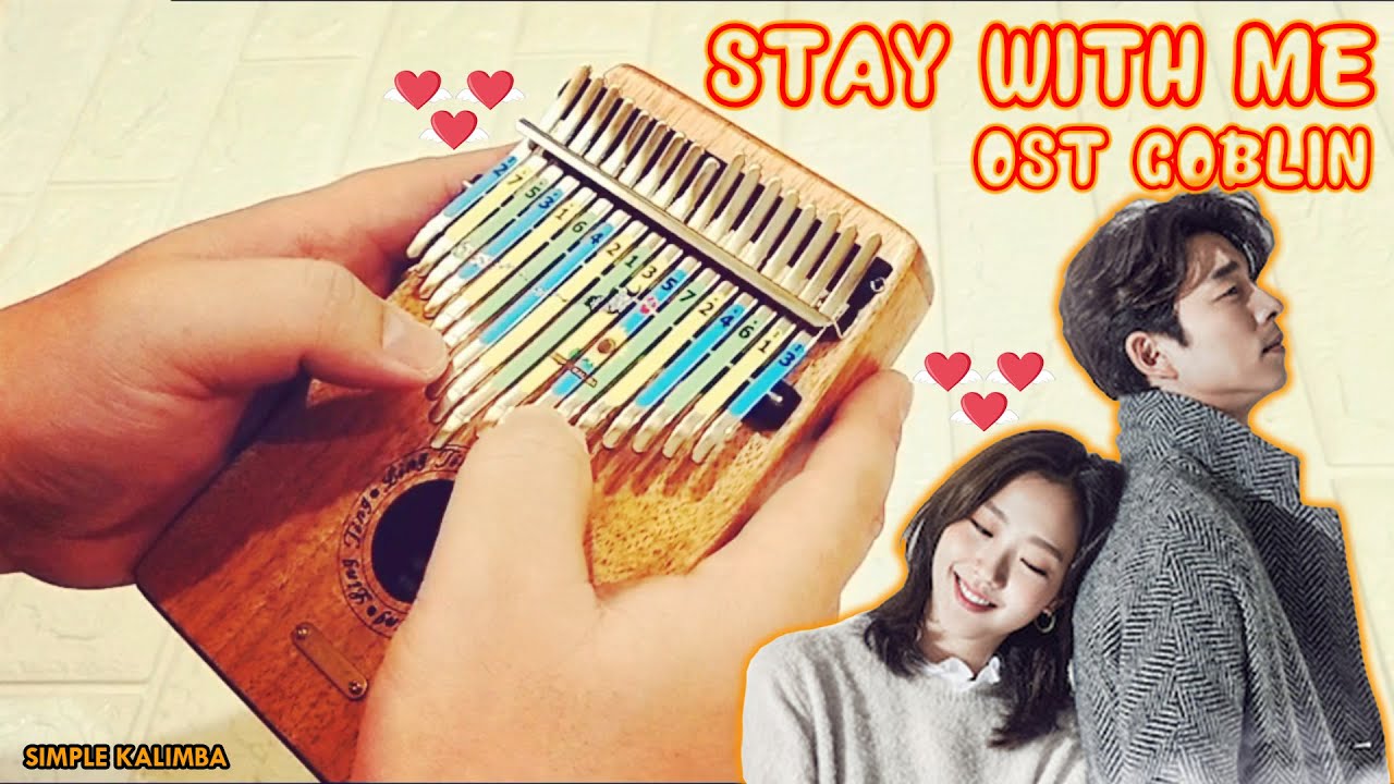 Stay With Me Ost Goblin by 찬열, 펀치 (CHANYEOL, PUNCH) ||•Kalimba Easy Tutorial•||