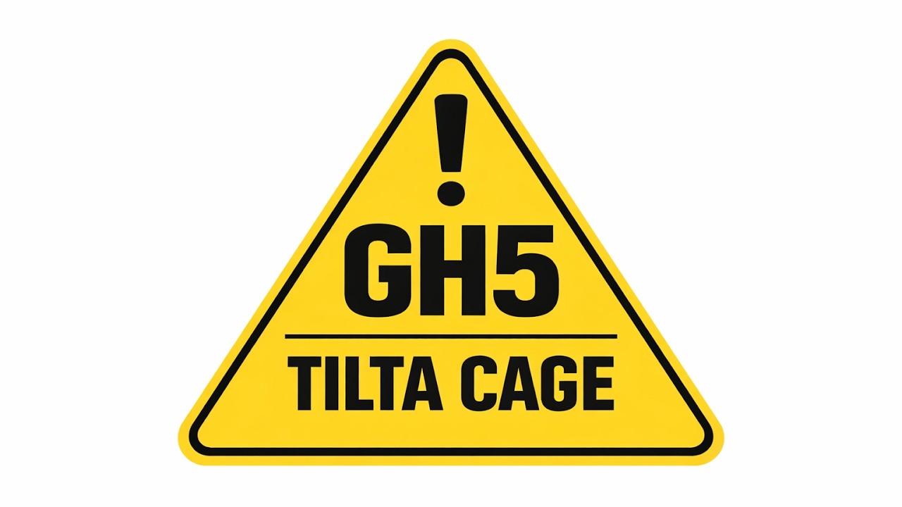 Tilta Cage on the  GH5ii