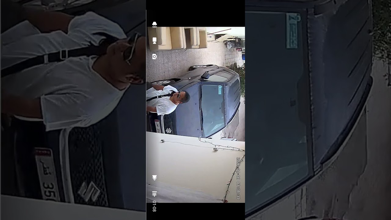 Villa 7 CCTV record January 8,2026