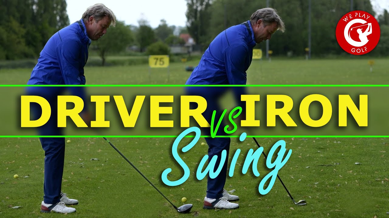 Driver golf swing vs Iron golf swing - What's the difference?