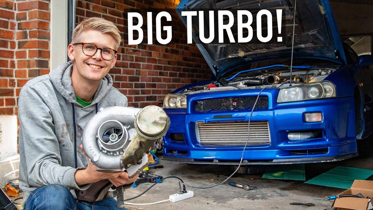 Какую турбину я выбрал? Установка турбины RB25! Эпизод 9