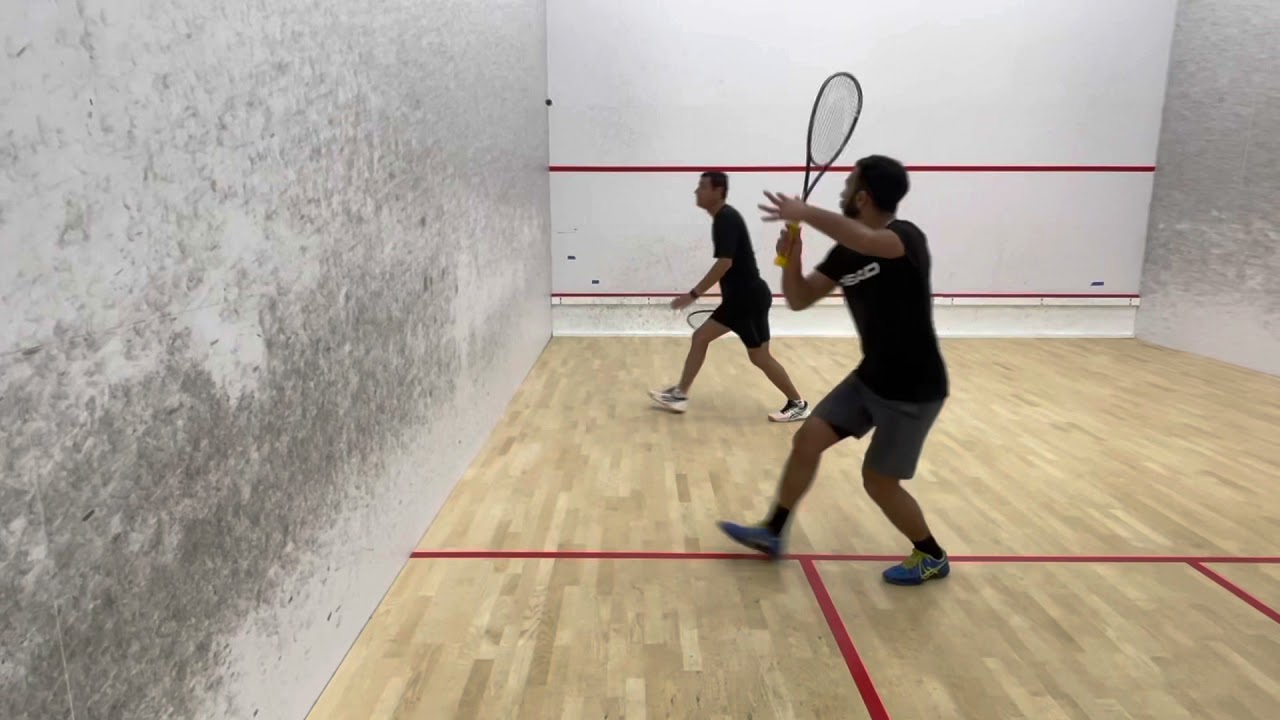 Preparation for the World Squash Championship, 2021 USA