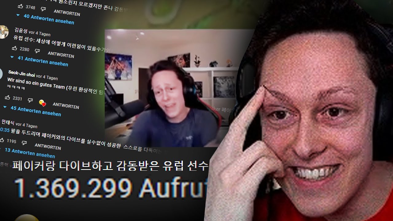 MEINE REAKTION AUF FAKER GEHT IN KOREA VIRAL?!