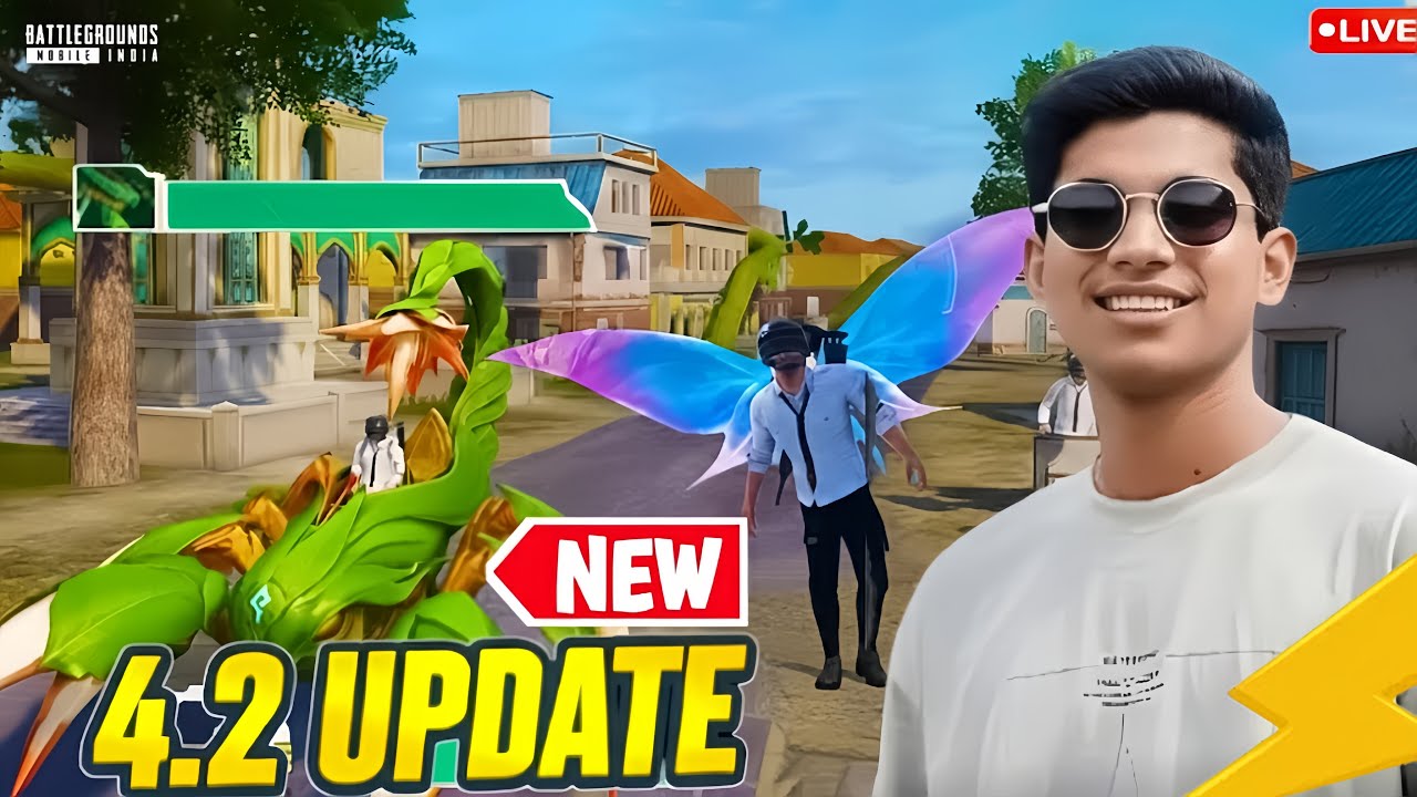 BGMI 4.2 UPDATE LIVE 🔥 FIRST LOOK & INTENSE MATCHES