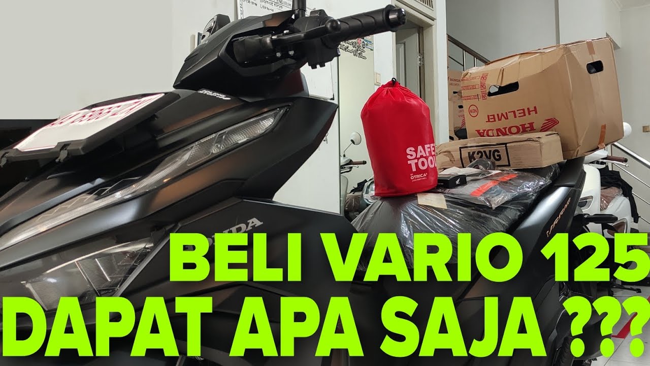 BELI VARIO 125 TERBARU DAPAT HADIAH APA SAJA ??