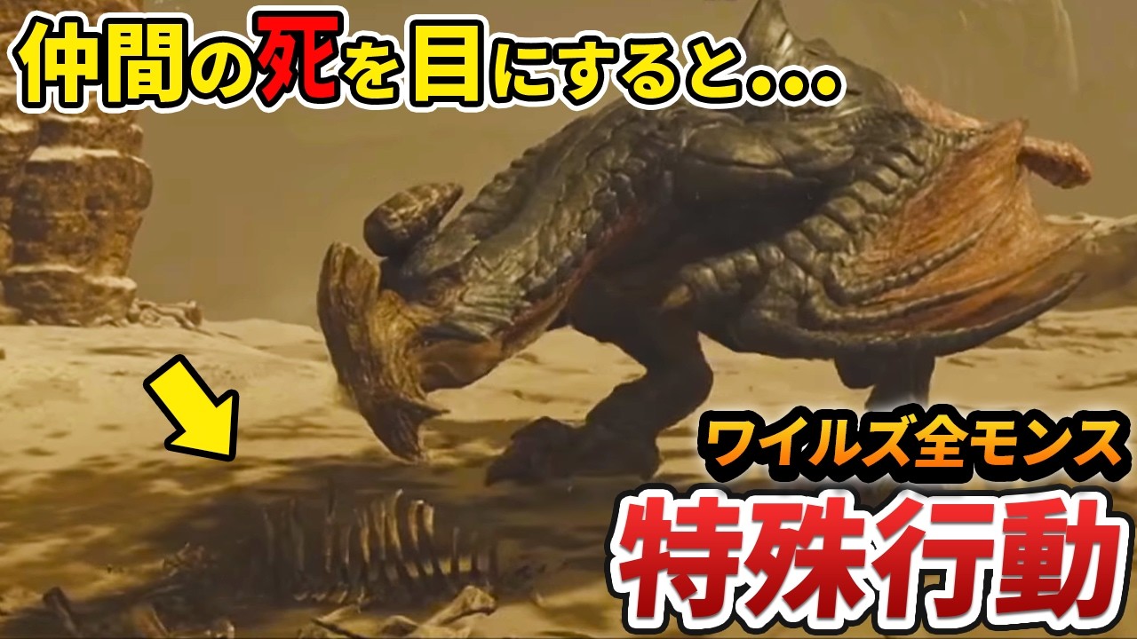 ワイルズの全モンスターを○○時間観察し続けたら…【OBT2】