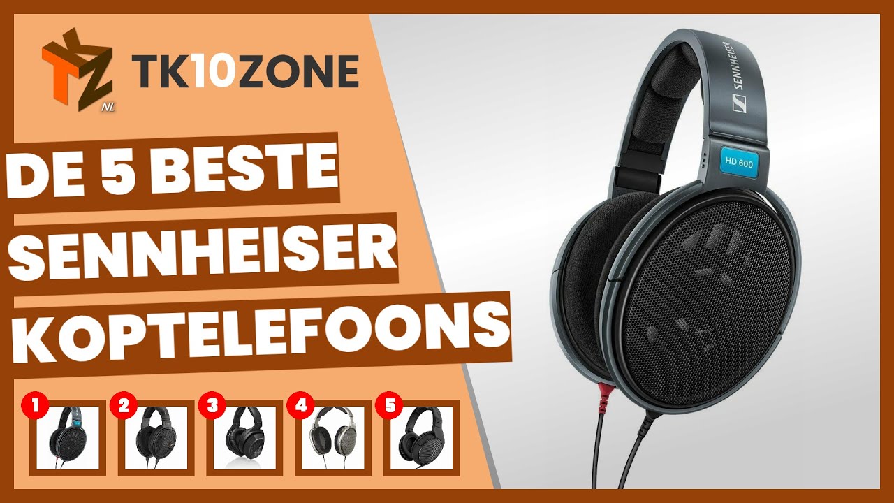 De 5 beste sennheiser koptelefoons