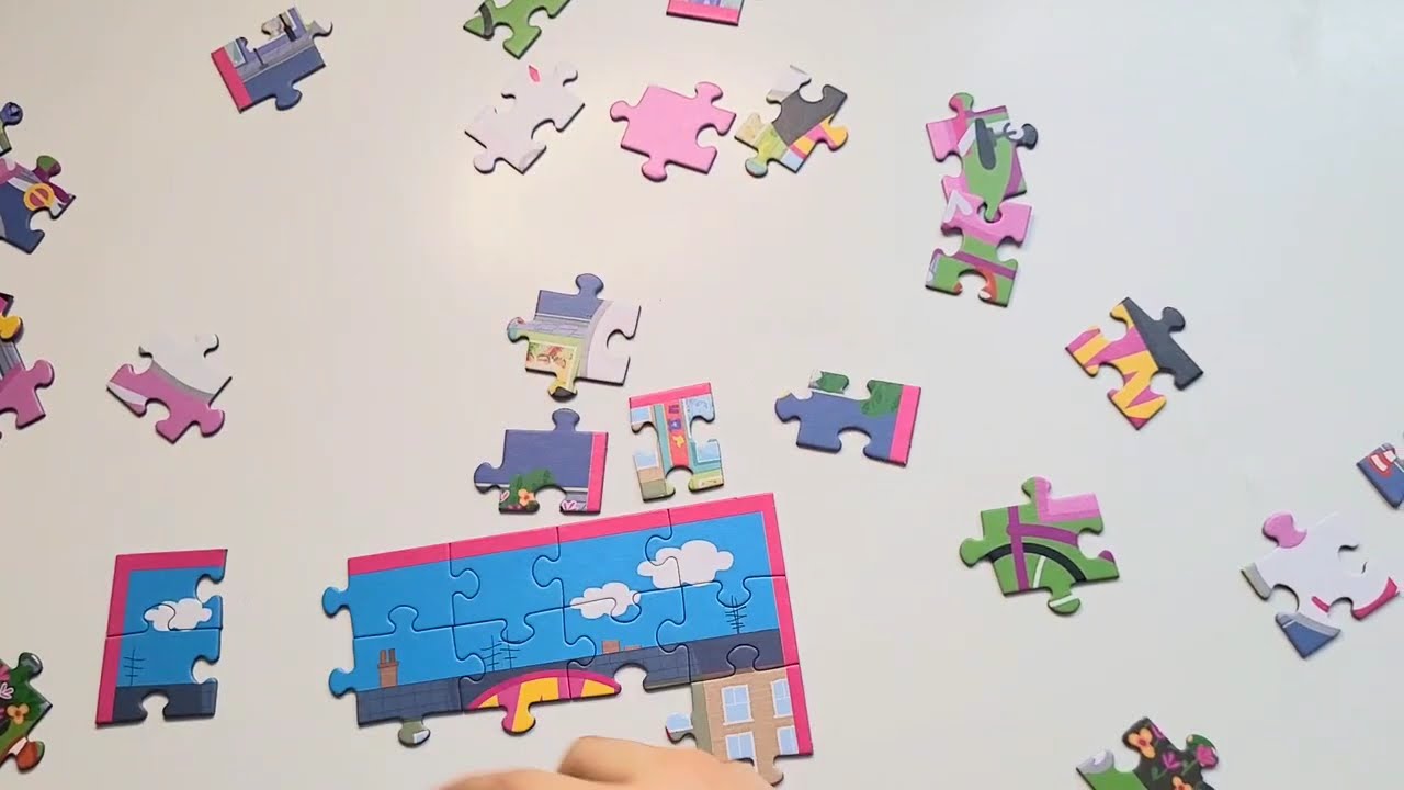 Suzie Sheep Puzzle 50 pièces | Kids Puzzle 🐷