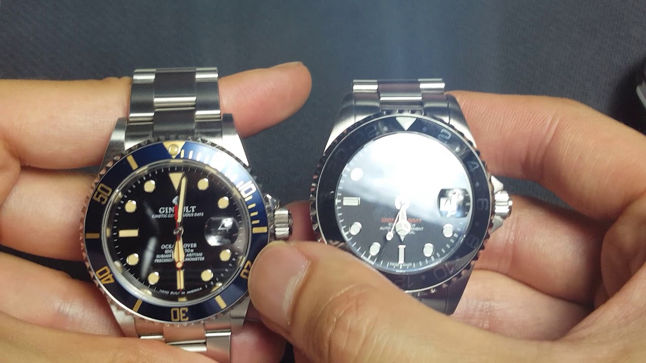 Ginault Ocean Rover vs Steinhart 39mm GMT part 1