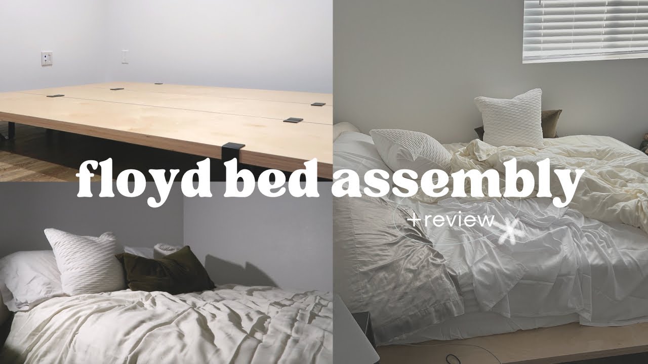 I bought a Floyd Bed + Nectar Mattress bc why not? | Assemble with me :)