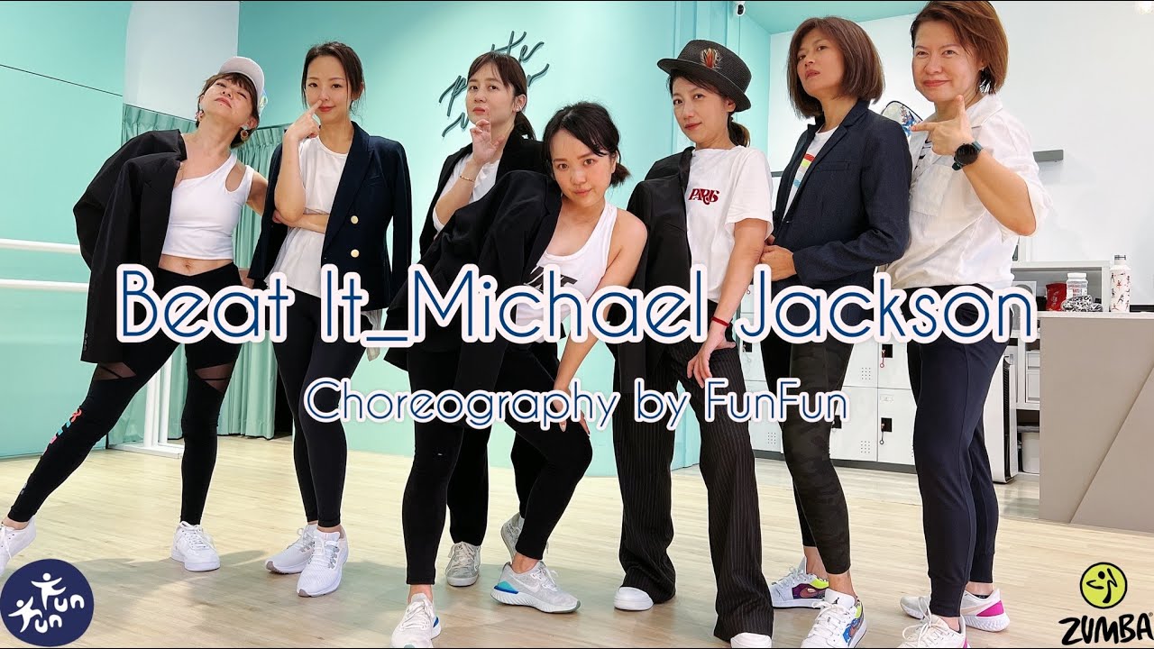 Beat It | Michael Jackson | Zumba Fitness | POP | choreography by FunFun