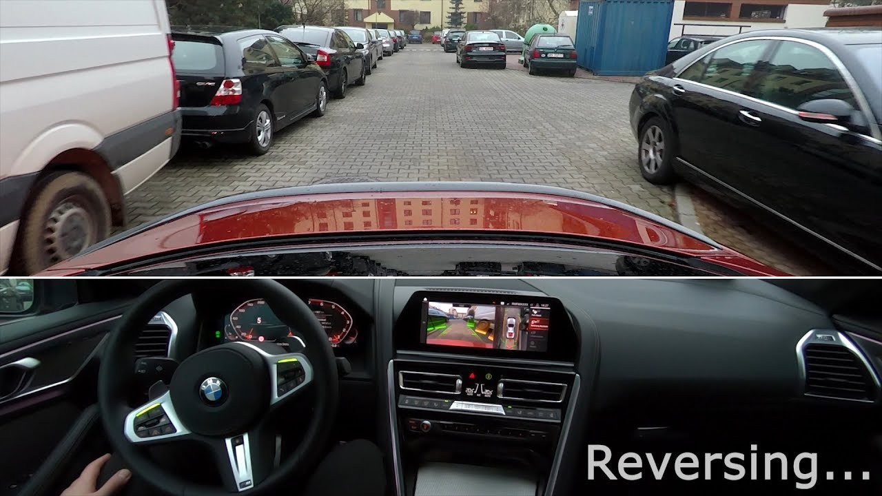 BMW Reversing Assistant (BMW X5 2019, BMW 8 Series) - real-life test :: [1001cars]