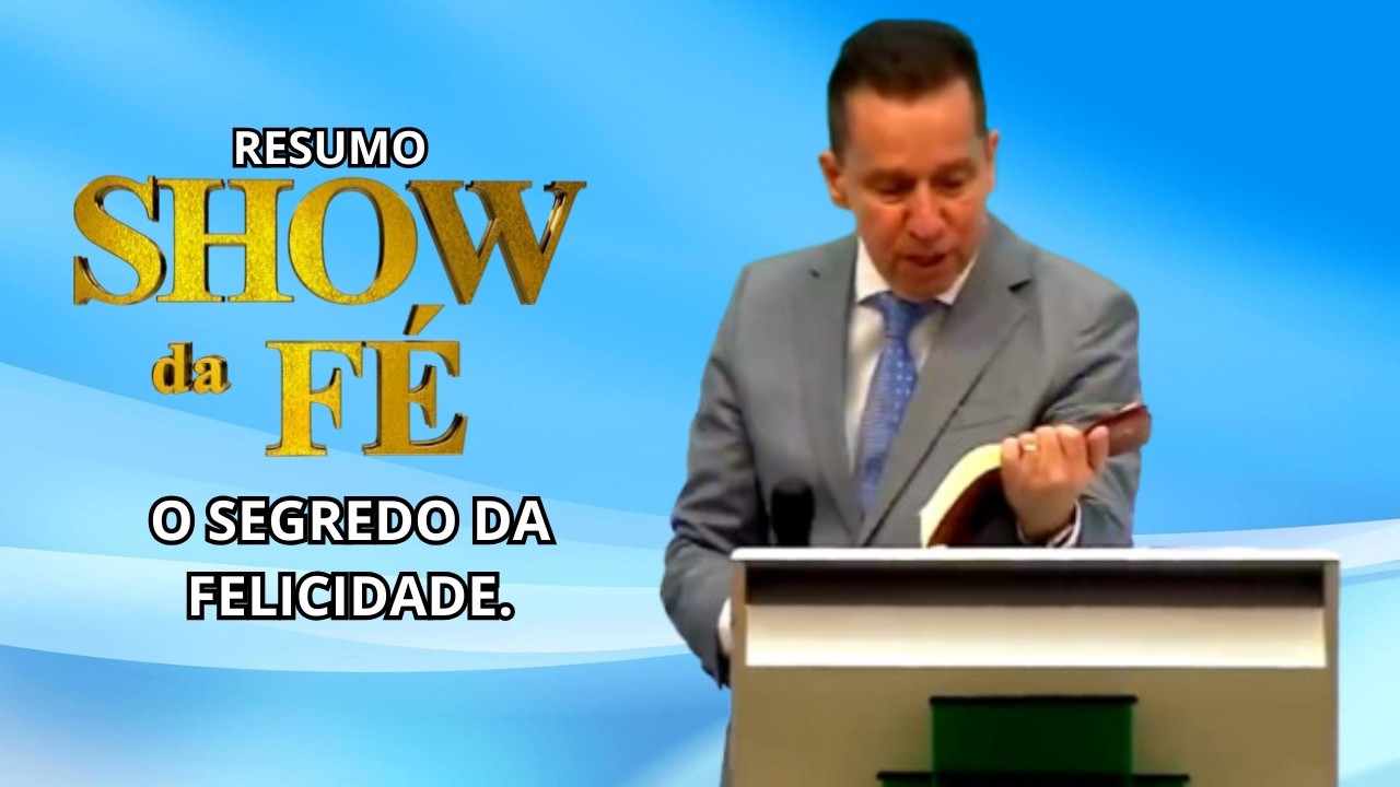 Show da Fé | RECEBA A UNÇÃO DA ALEGRIA EM SUA VIDA. | Pr  Jayme Amorim