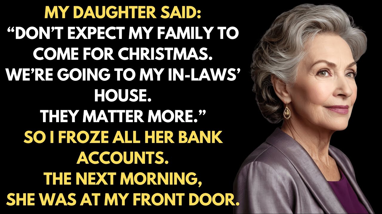My Daughter Said: ‘Don’t Expect My Family to Come for Christmas. We’re Going to My In-Laws’ House…’