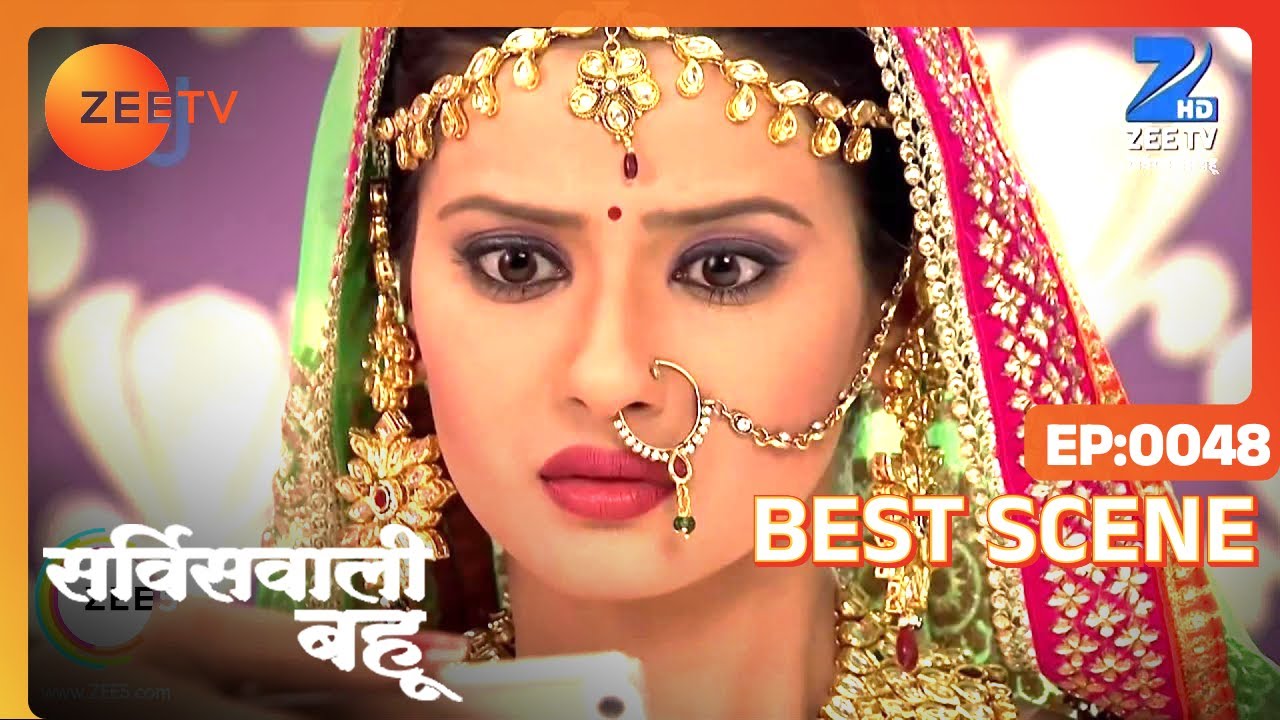 Service Wali Bahu - Hindi TV Serial - Best Scene - 48 - Abhishek Rawat, Kratika Sengar - Zee TV