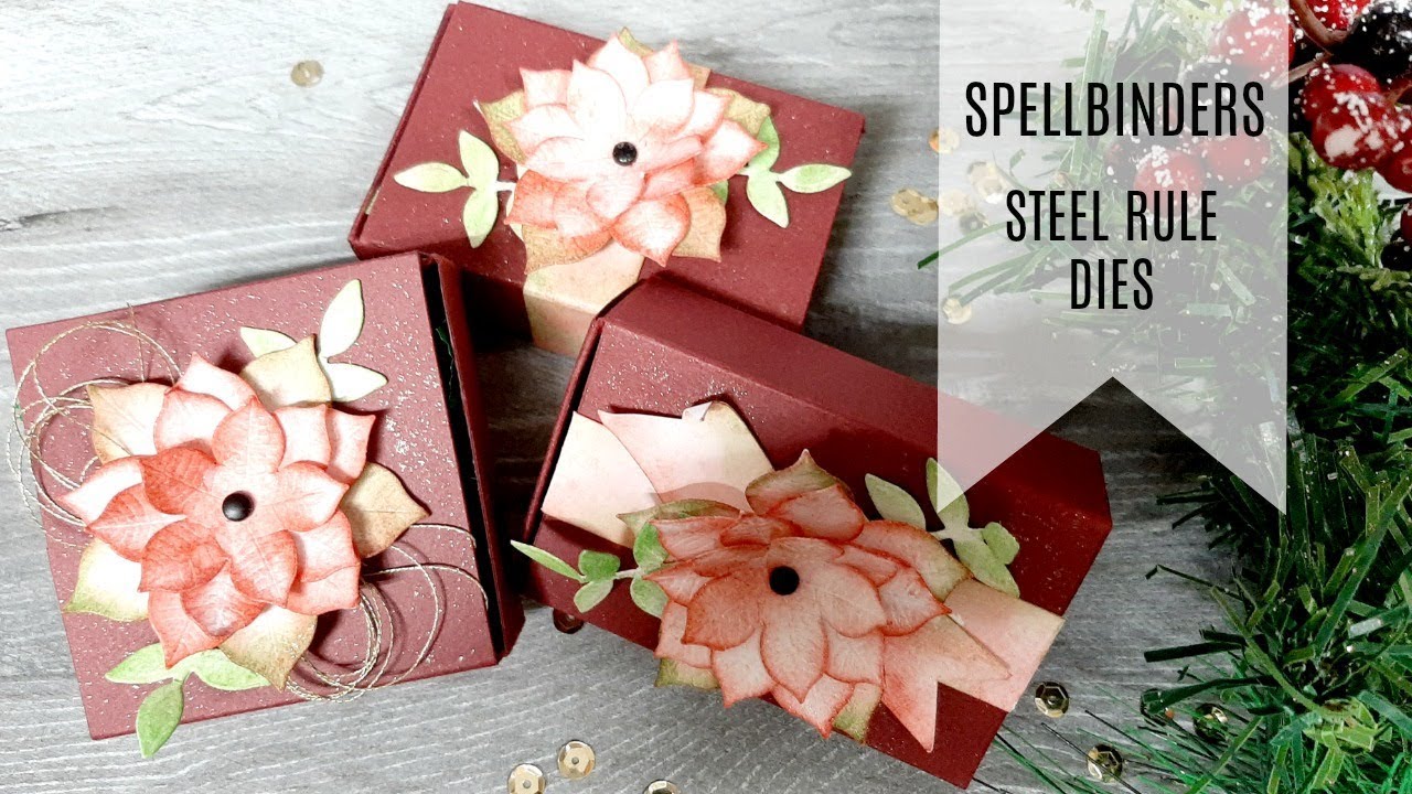 Spellbinders - Steel Rule Dies / Decorated Matchboxes