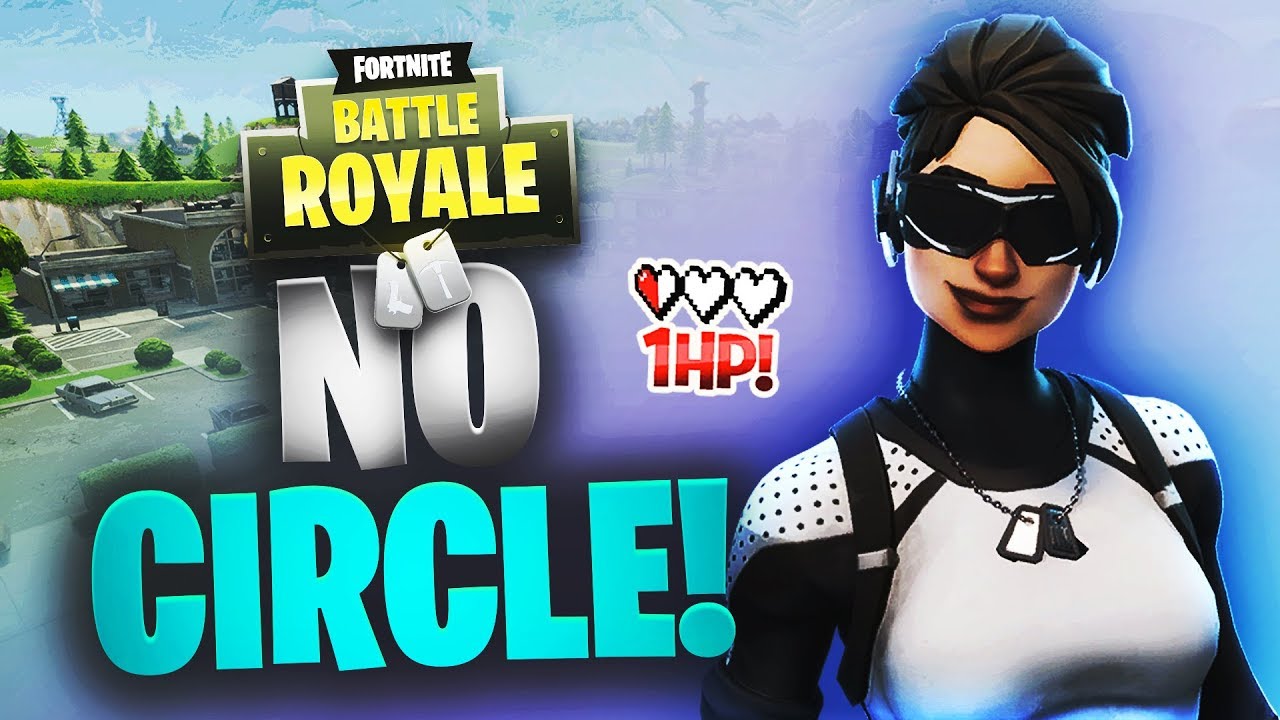 No Circle! | Solo Win | Fortnite | No Commentary