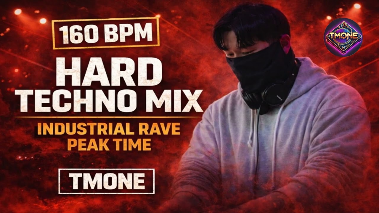 160 BPM Hard Techno Mix | Industrial Rave Peak Time #tmone