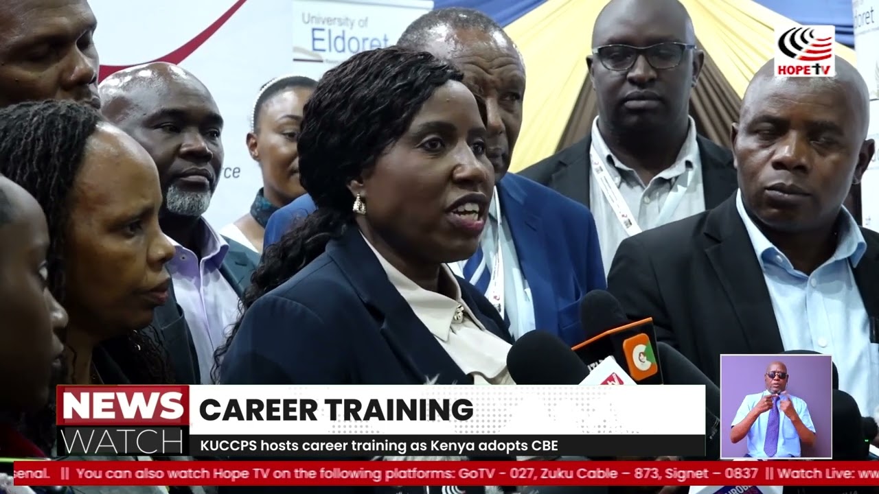 KUCCPS hosts career training as Kenya adopts CBE