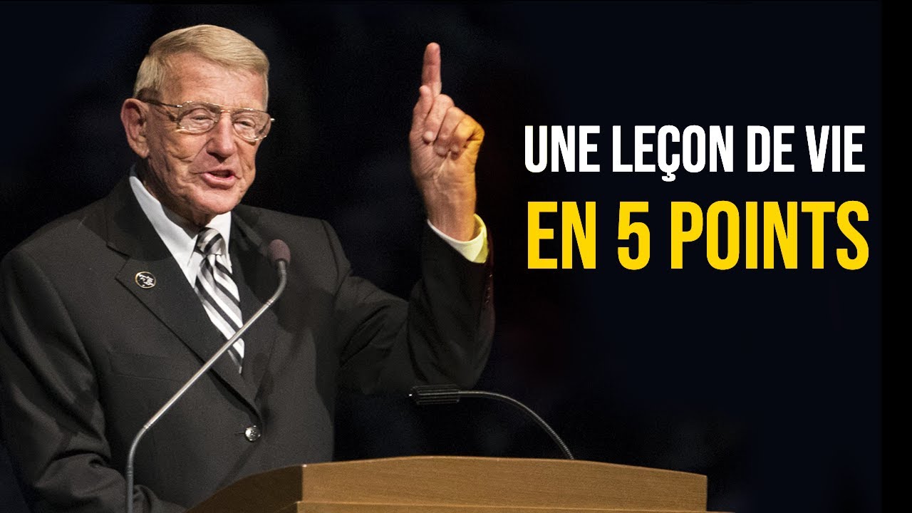 LE DISCOURS HYPER INSPIRANT DE CE VIEIL HOMME - Lou Holtz (MOTIVATION FR)