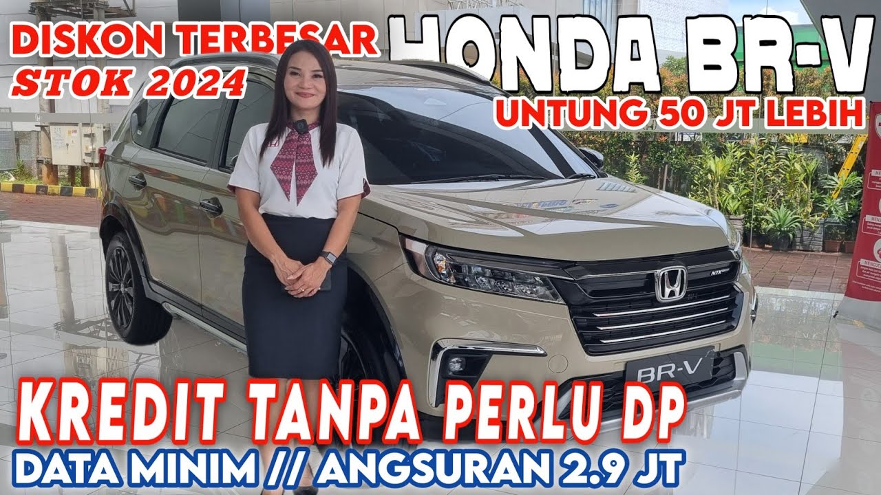 HONDA TURUN HARGA UNTUNG 50 JUTAAN ‼️ REVIEW HONDA BRV TERBARU KREDIT MOBIL TANPA DP