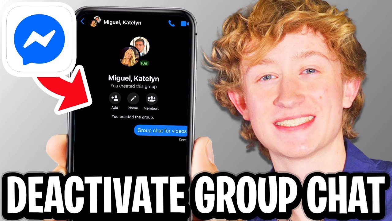 How To Deactivate Group Chat In Facebook Messenger - Full Guide