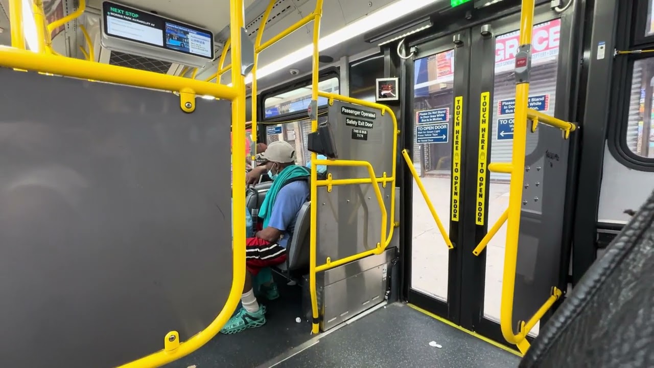 Rare MTA Bus Ride: Mott Haven Bound Bx21 New Flyer XD40 7578 (MJQ bus) from Seminole Av to E 180 St