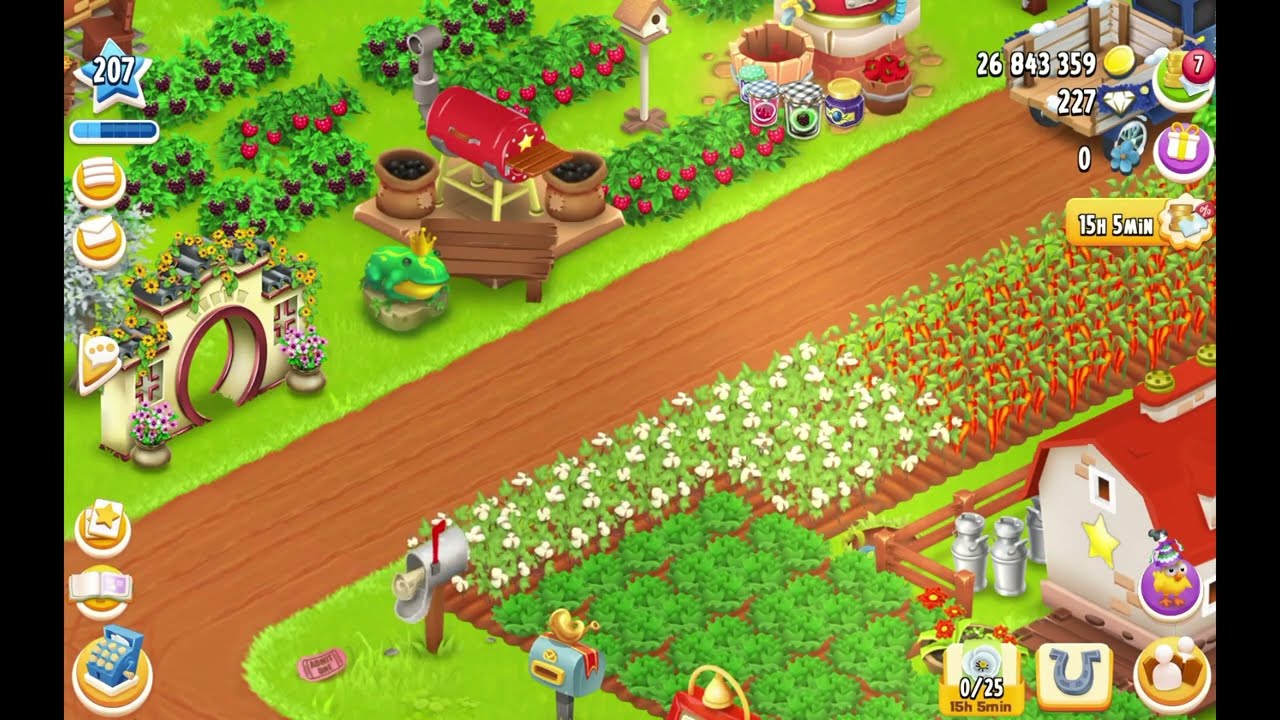 Nueva página letras Hay Day en las granjas de Hay Day