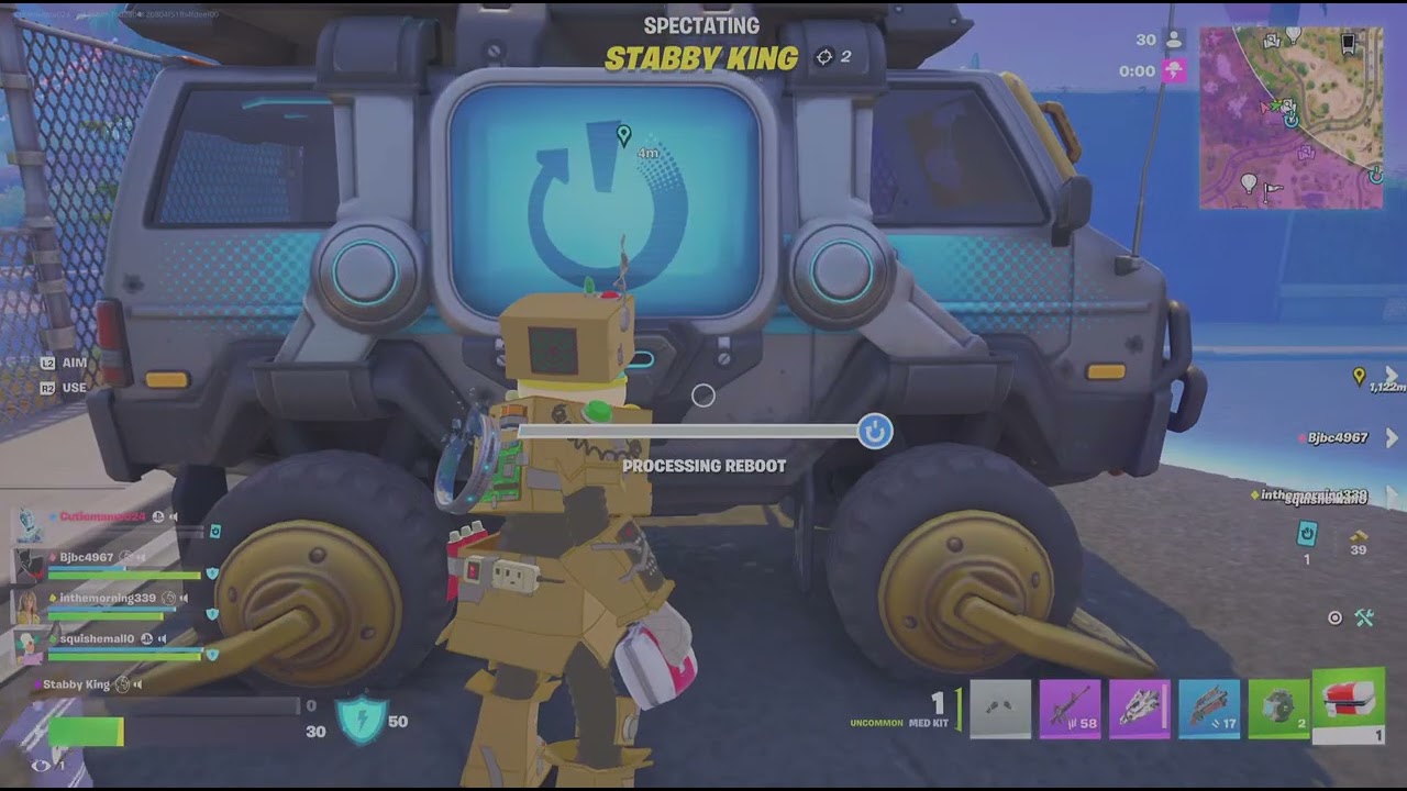 Fortnite 5 kill 6th place 