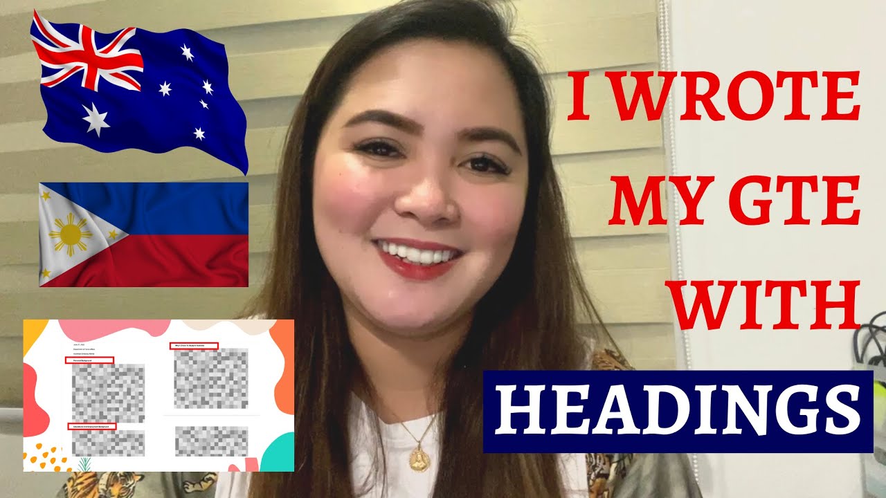 HOW I WROTE MY GTE STATEMENT | FILIPINO STUDENT IN AUSTRALIA | SEPTEMBER 2022