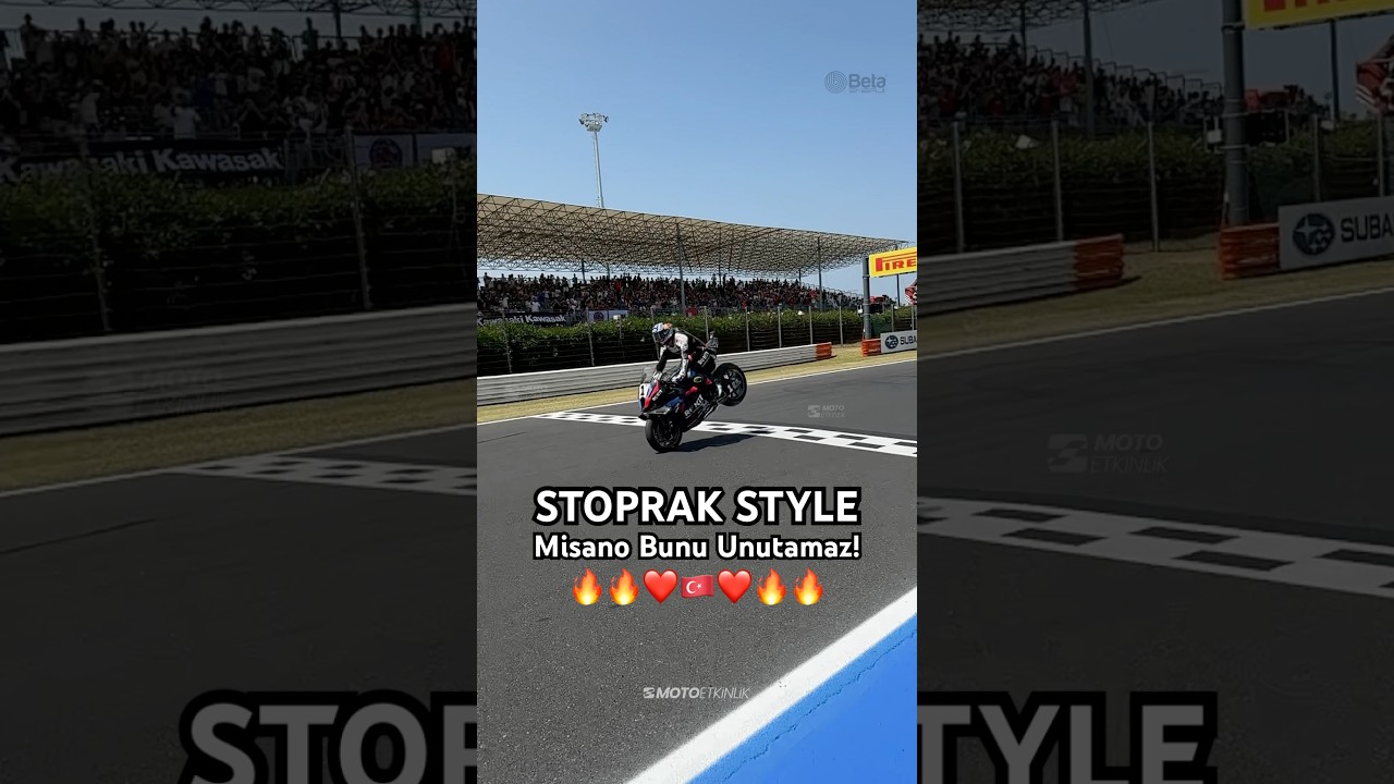 STOPRAK STYLE! Misano Bunu Unutmaz: UNUTAMAZ! #ToprakRazgatlıoğlu #Stoppie #stopi #misano #stoprak