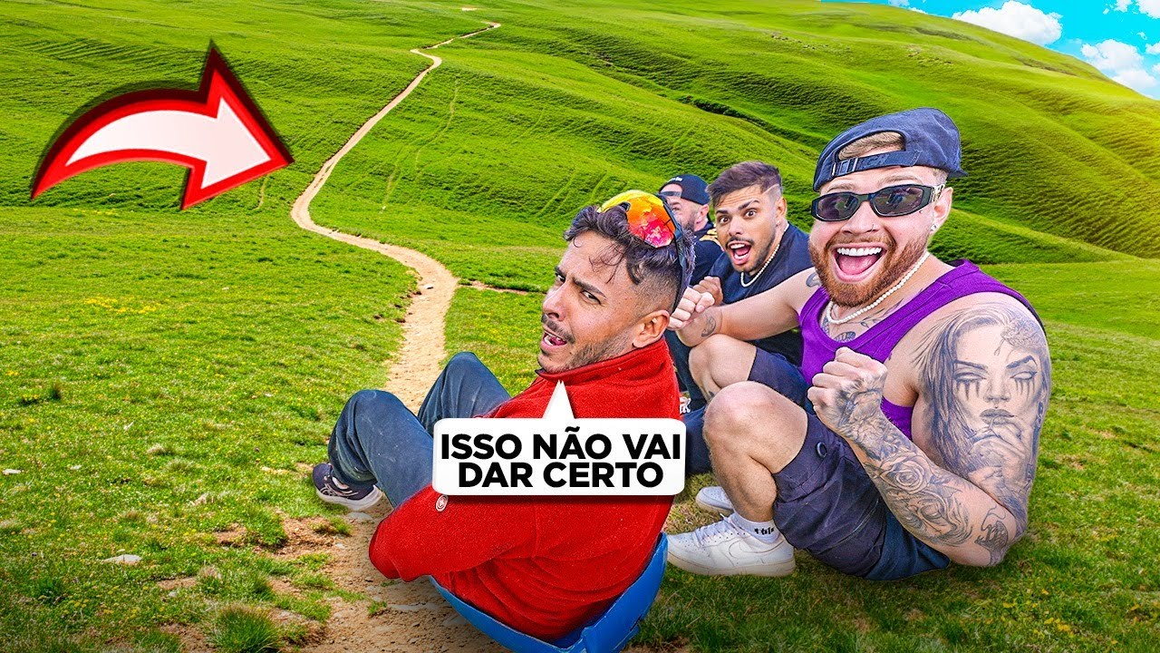 MAIOR ESCORREGADOR DO MUNDO COM MEUS AMIGOS