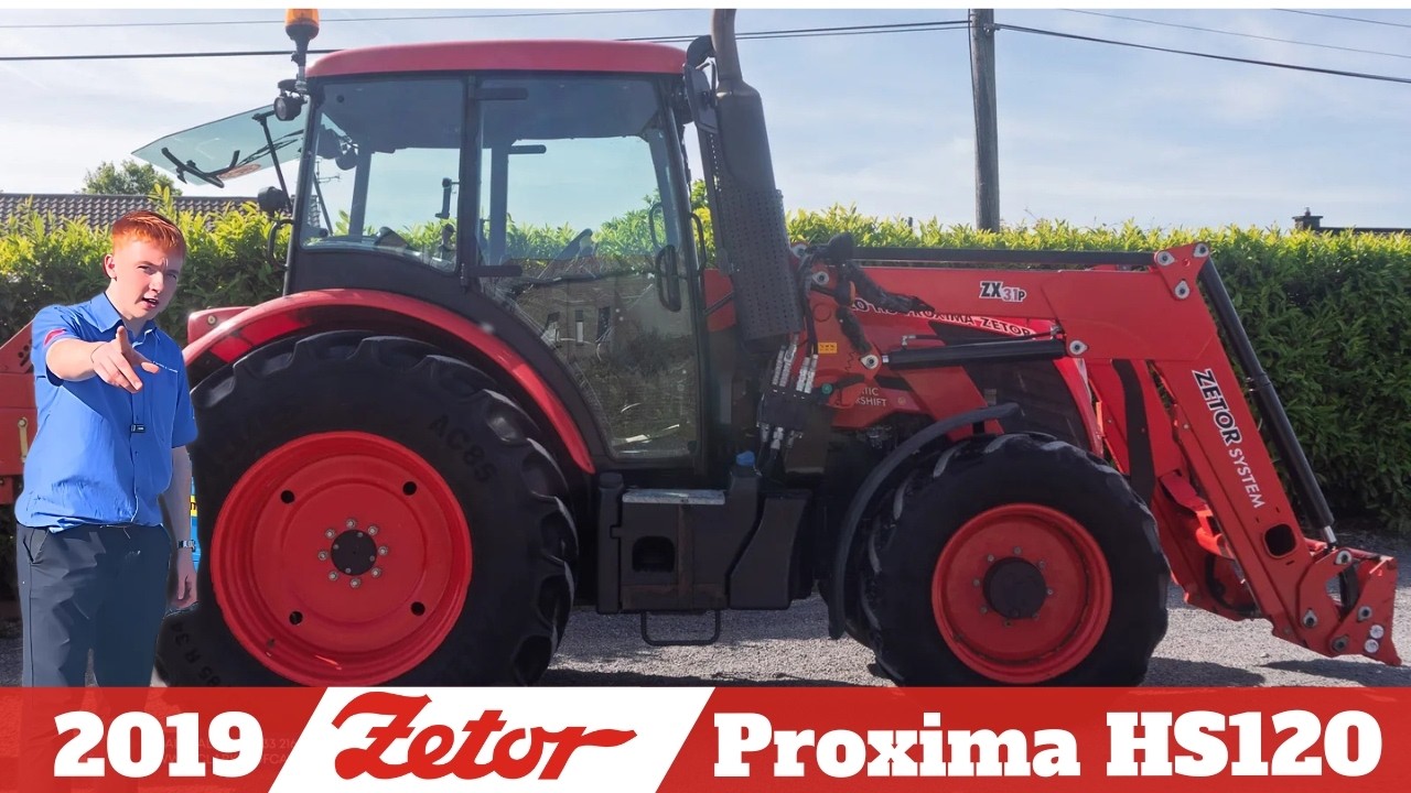2019 Zetor Proxima HS120 with Loader