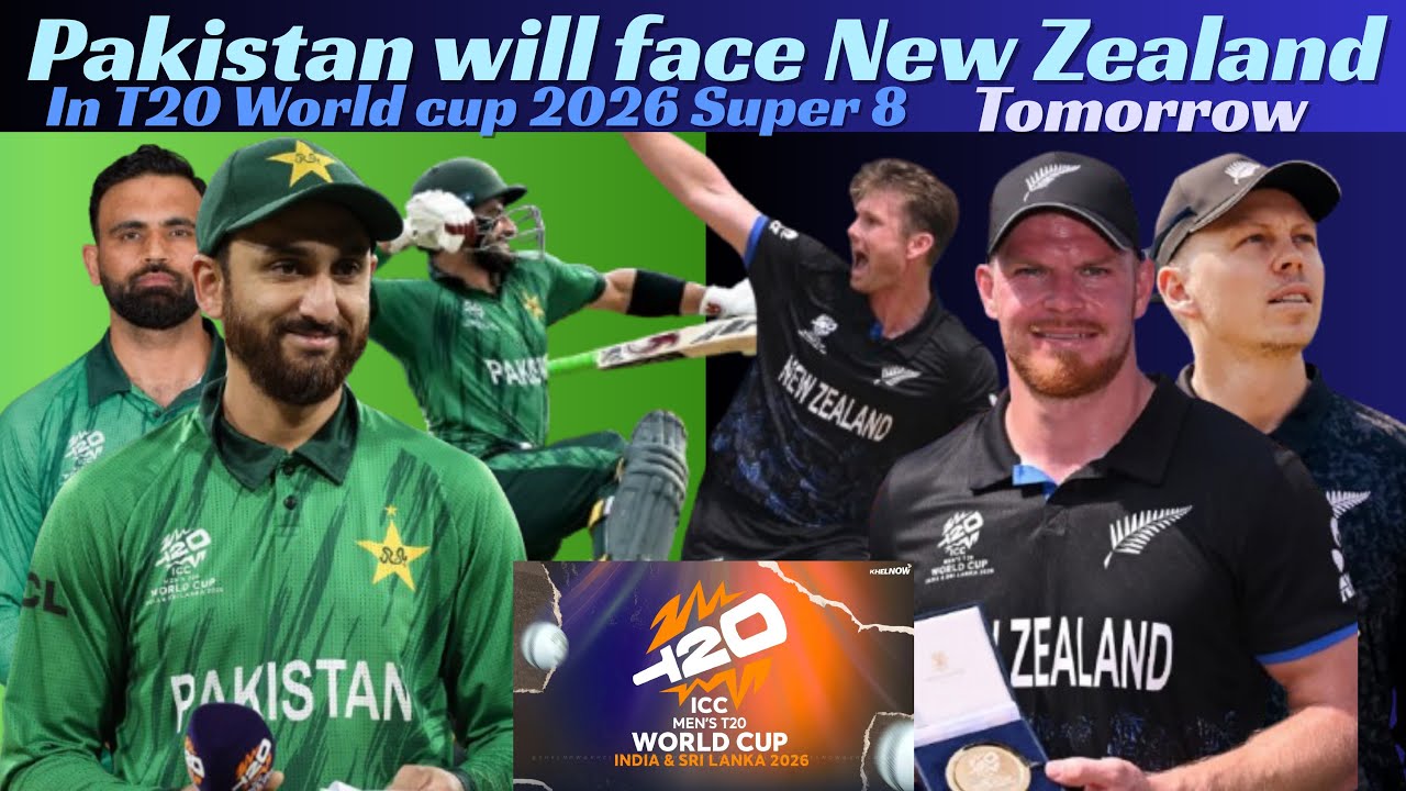 Pakistan vs New Zealand T20 World Cup super 8 2026 