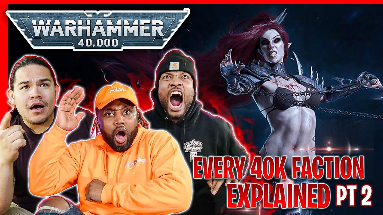 WARHAMMER 40K - Every 40k Faction Pt2 || Lore Reaction