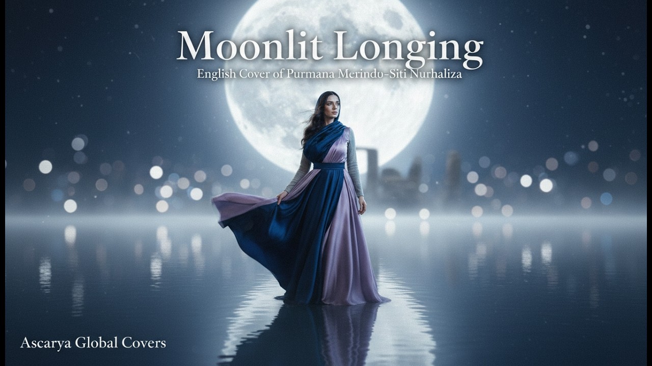 Moonlit Longing 🌕 | English Cover of “Purnama Merindu” | Cinematic Malay Ballad-Siti Nurhaliza