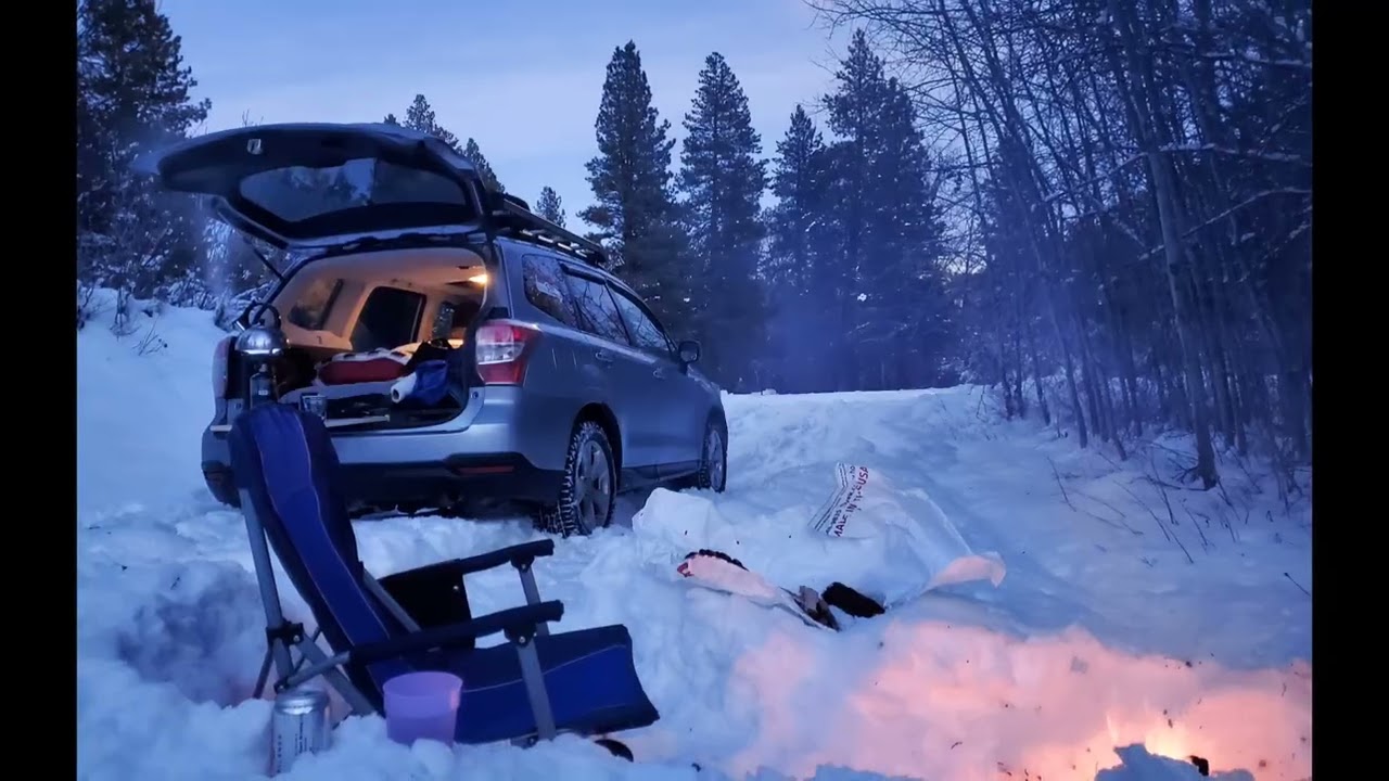 Central Cascades winter boondocking