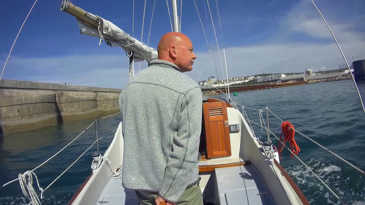 Arriving into Brighton Marina (UK) May 2020 (Bowman 26)
