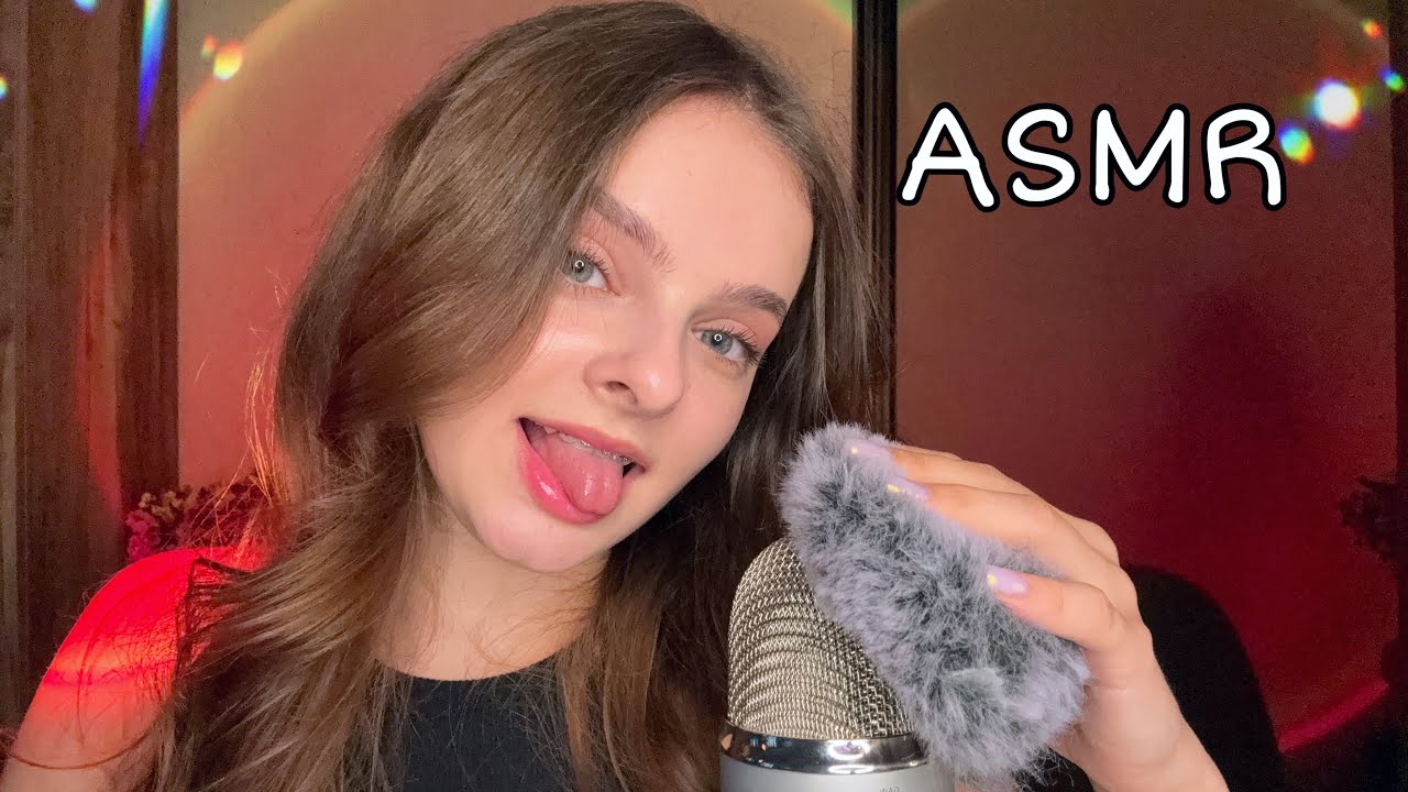 ASMR✨Relaxing Mouth Sounds 💋 & Intense Mic Brushing (No Talking)