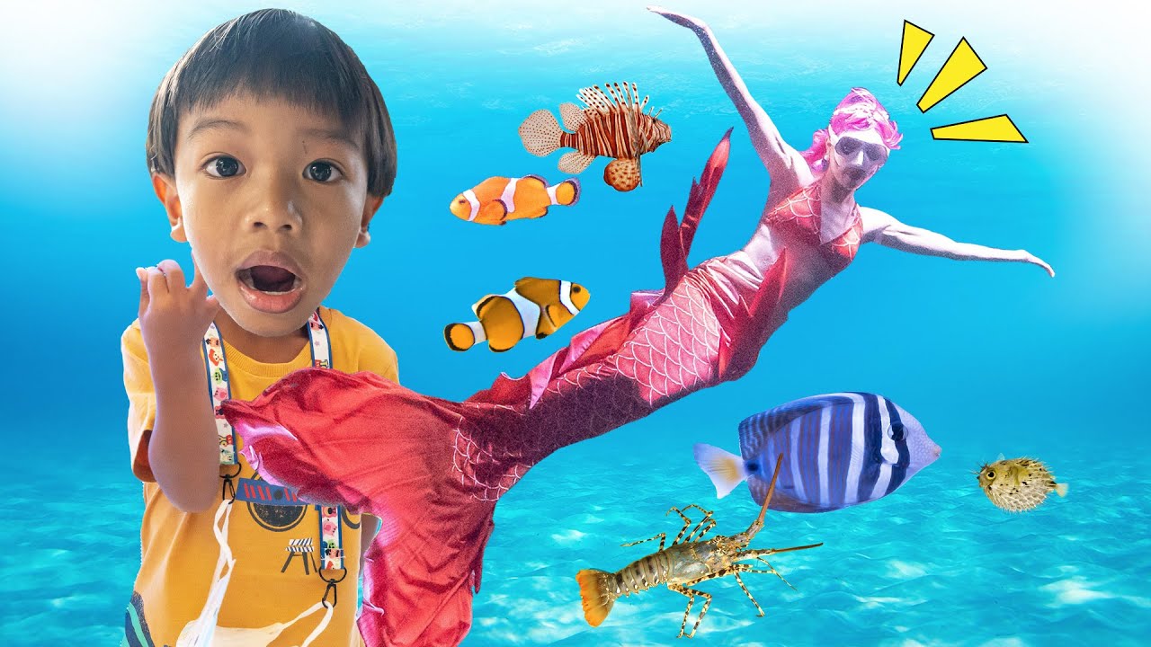 อลังการโลกใต้ทะเล นางเงือกของจริง Sea Life Bangkok EP1 | พี่ปลื้ม