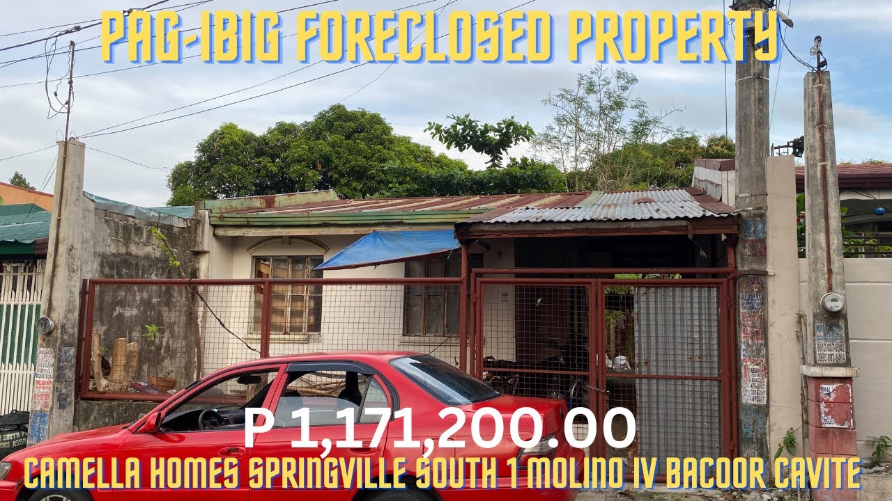 Camella Homes Springville South 1 Molino 4,Bacoor/MURANG BAHAY /PAG IBIG FORECLOSED PROPERTIES