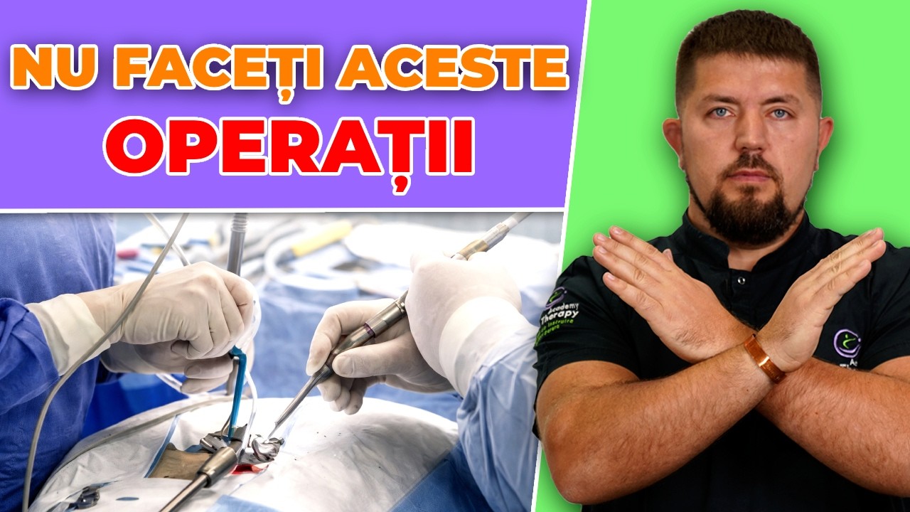 5 intervenții chirurgicale pe care nu le-aș face niciodată ca terapeut! Le vei regreta dacă le faci.
