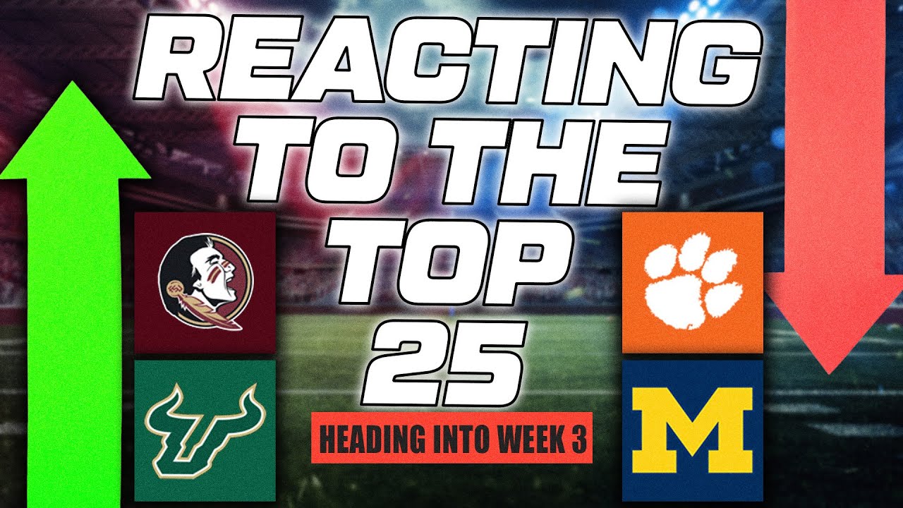 The AP Poll NEEDS To Be Fixed | Reaction To NEW AP Top 25 | Cover 3 College Football