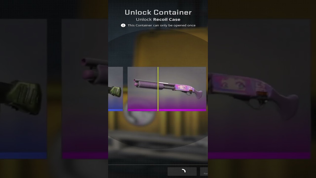 CS2 Recoil Case first opening 