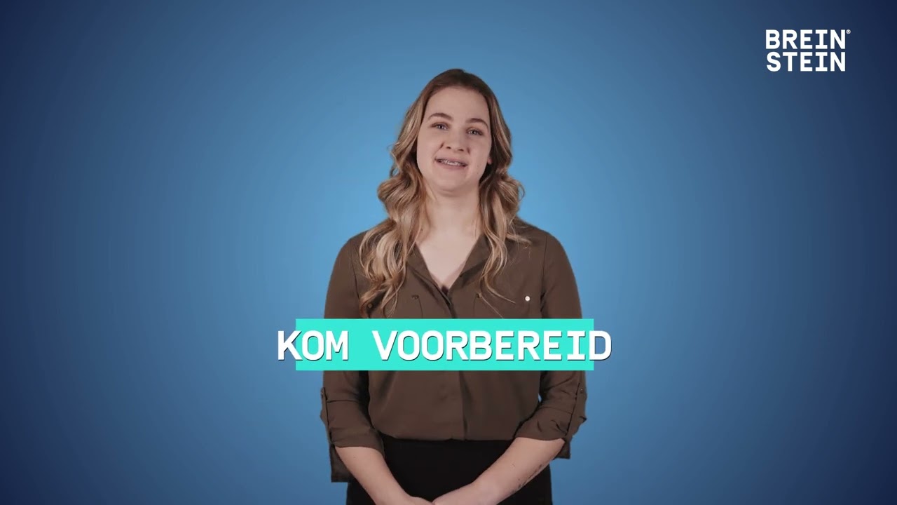 Breinstein Legt 't Uit | 1e Indruk Bij Een Sollicitatiegesprek
