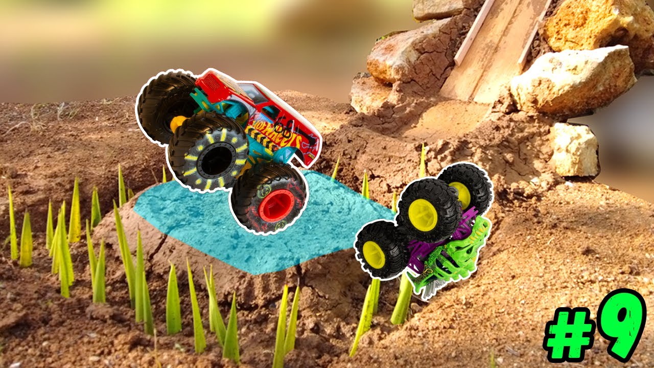 Competition #9: CHAMPIONSHIP '25 Hot Wheels MONSTER TRUCK Racing Ditch of Stings Race Ramp Battle
