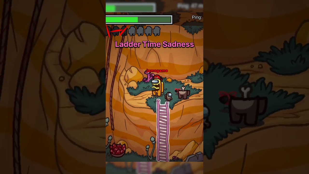 Among Us Hide n Seek - Ladder Time Sadness