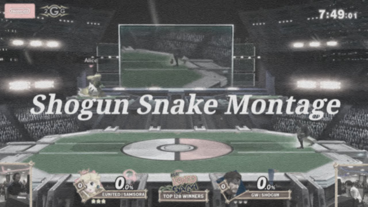 【スマブラSP】最上位スネーク使いの好プレイ・撃墜集 / Snake montage